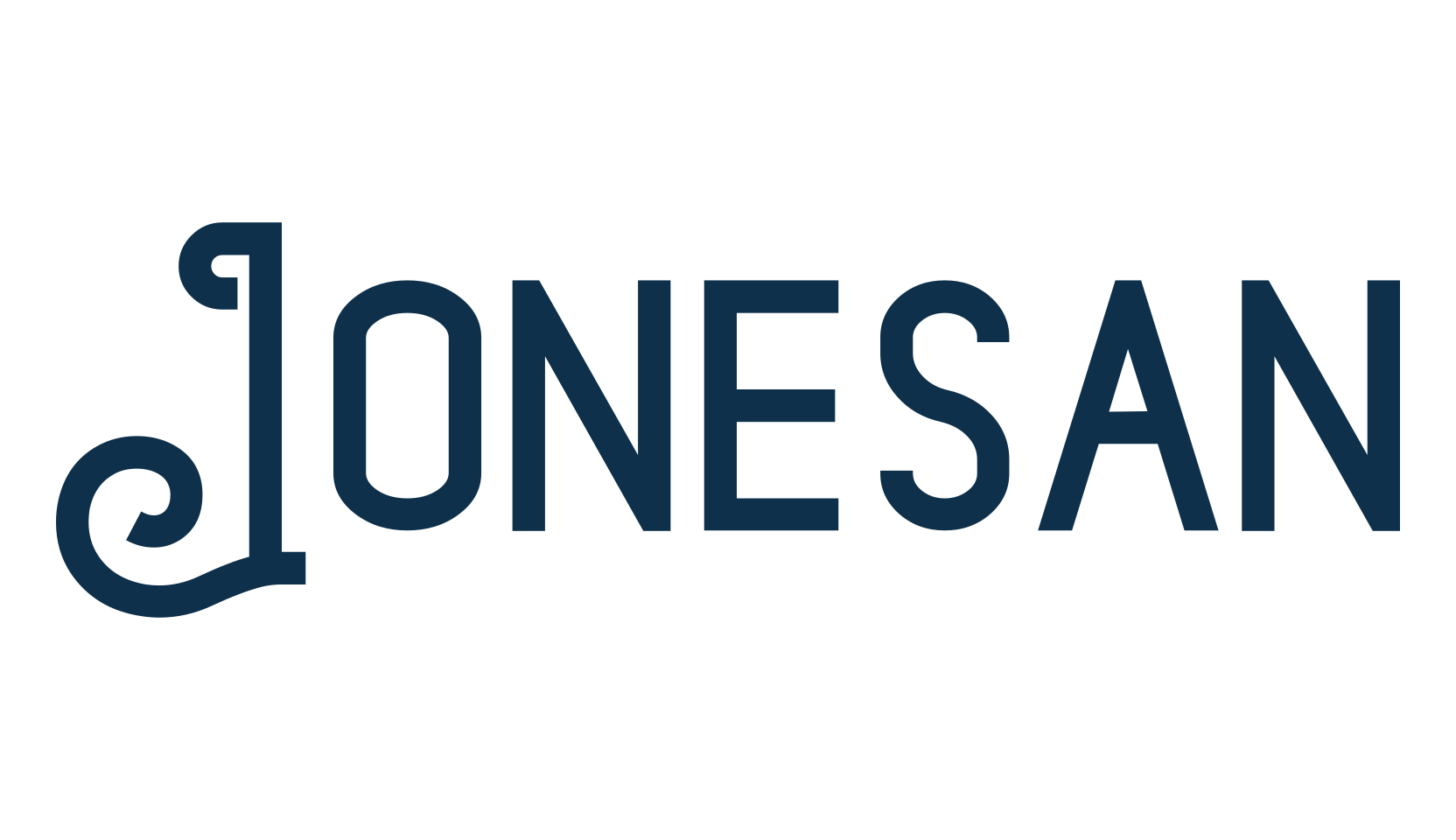 Jonesan, retro font preview