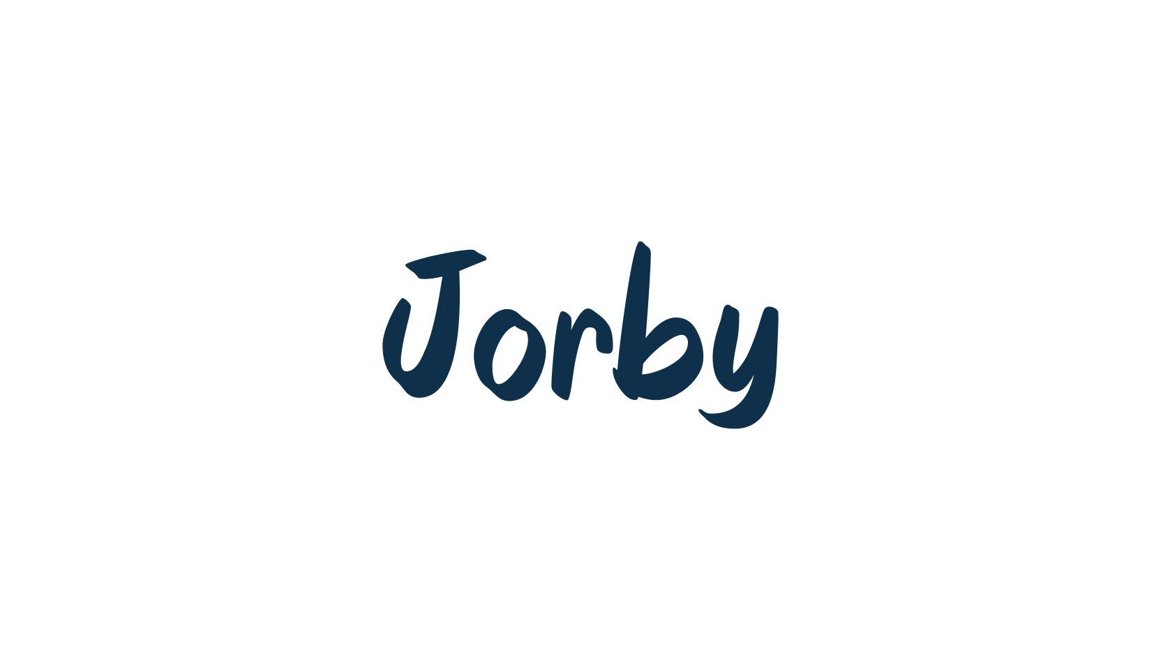 Jorby, script brush fancy decorative calligraphy font preview