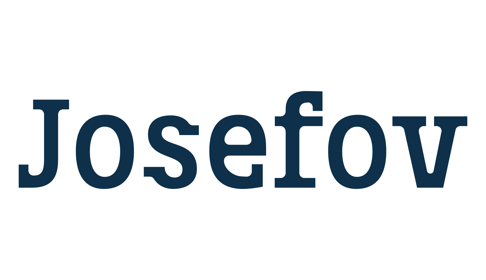 Josefov, basic serif font preview