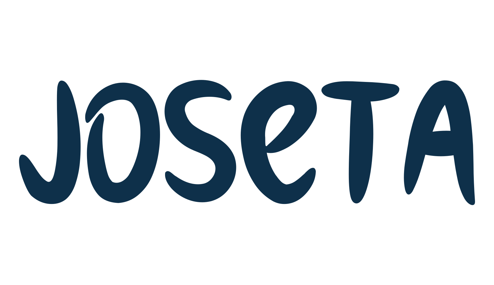 Joseta, fancy decorative font preview