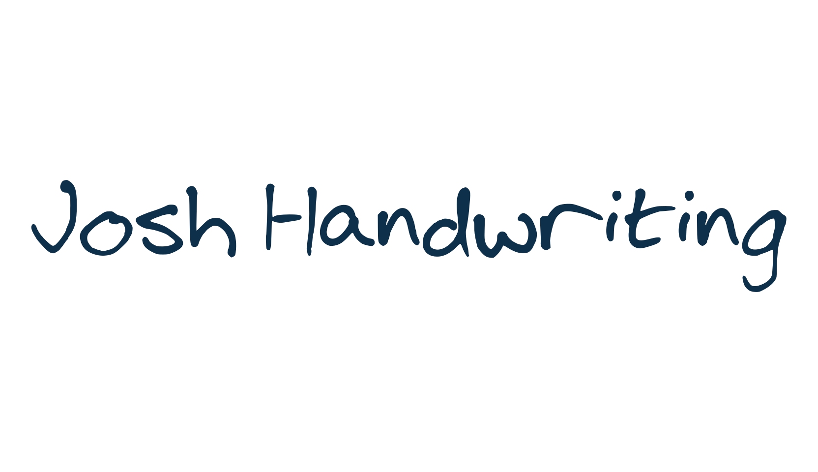 Josh Handwriting, script handwritten fancy decorative calligraphy font preview
