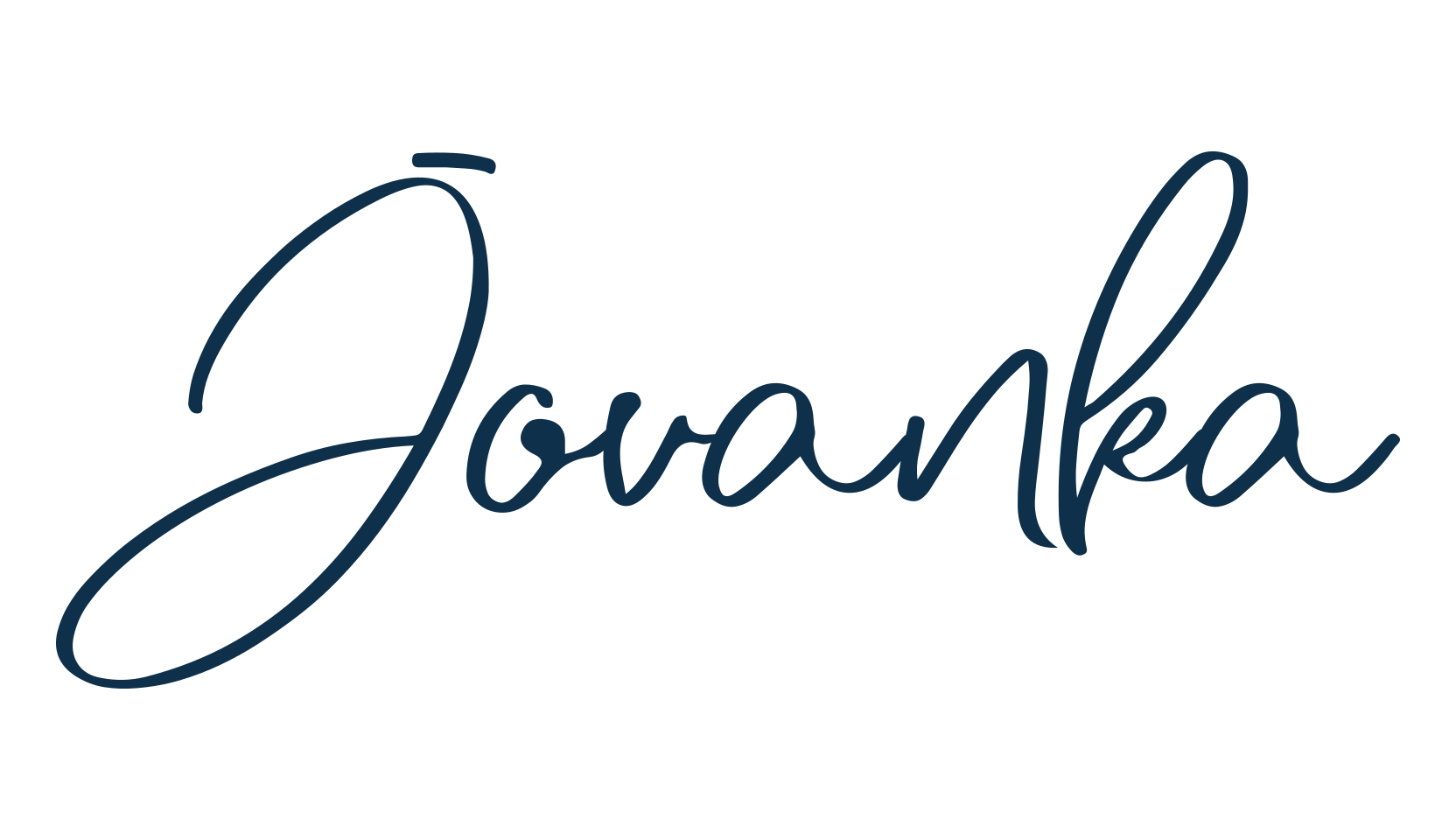 Jovanka, script handwritten fancy decorative calligraphy font preview
