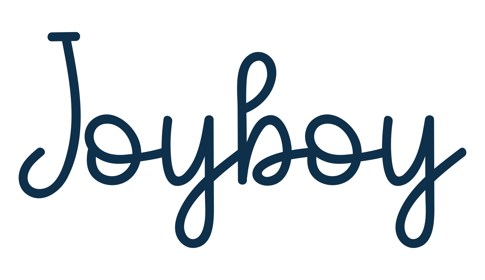 Joyboy, handwriting font preview