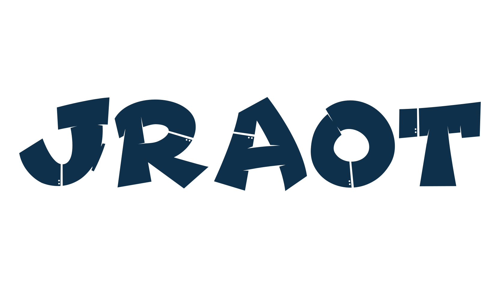 Jraot, graffiti font preview