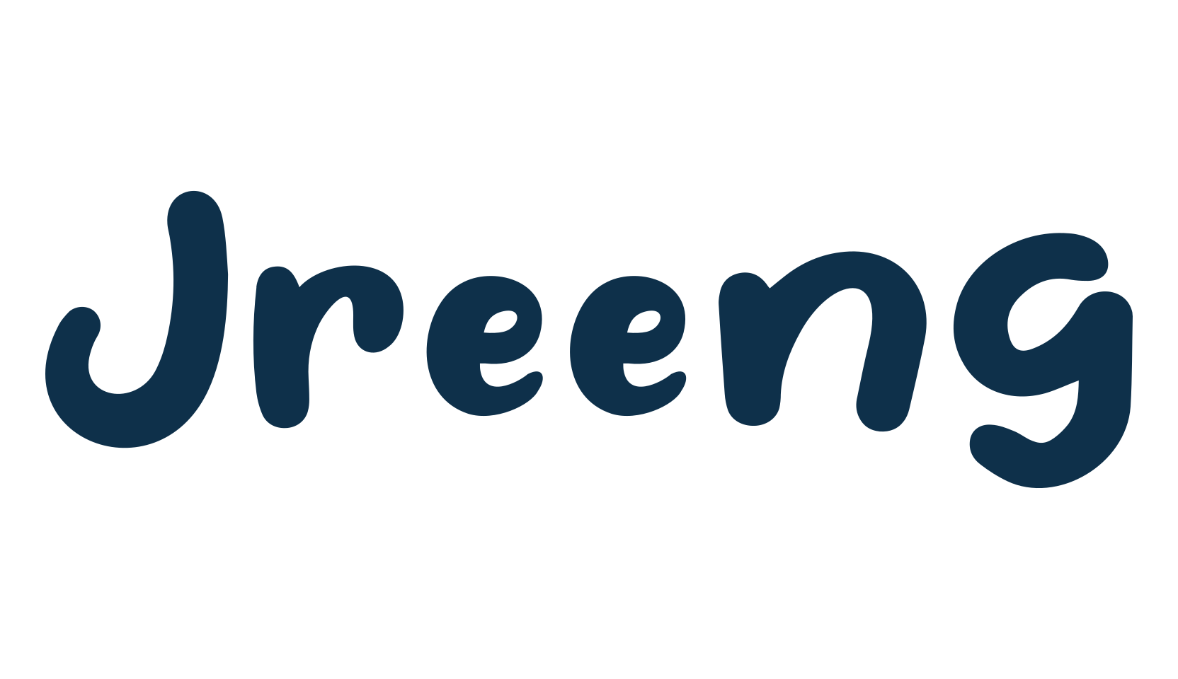 Jreeng, fancy cartoon decorative comic font preview