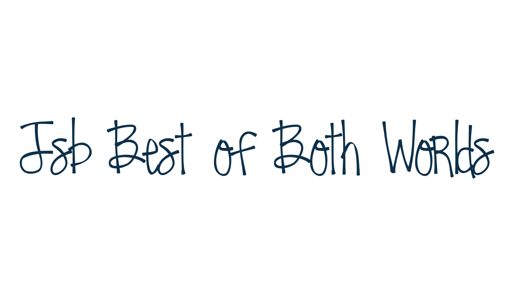 Jsb Best of Both Worlds, fancy decorative font preview