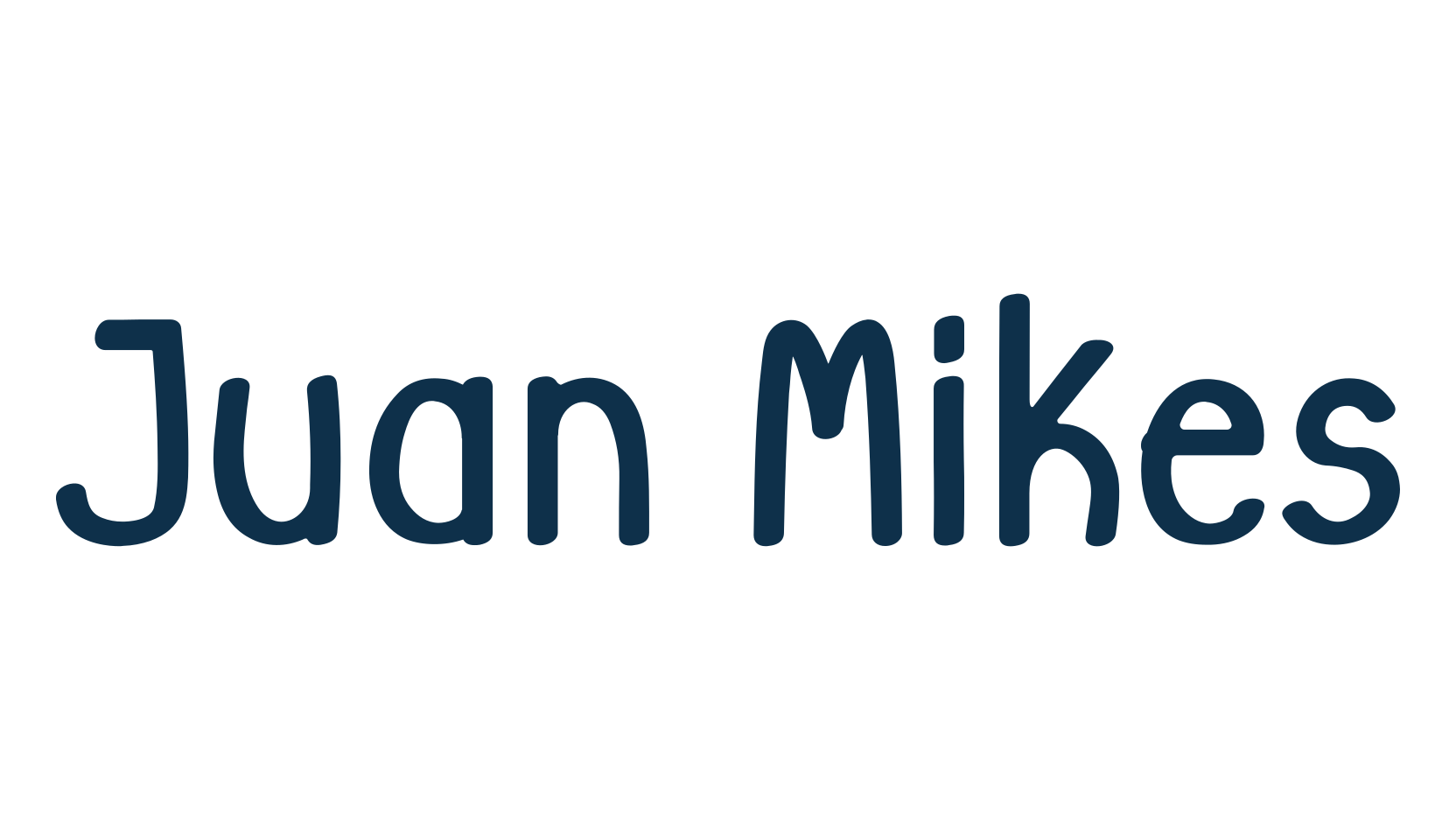 Juan Mikes, script handwritten fancy decorative calligraphy font preview
