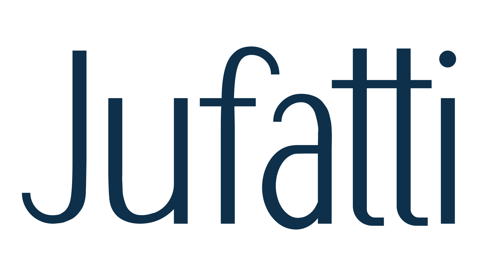 Jufatti, basic sans serif font preview