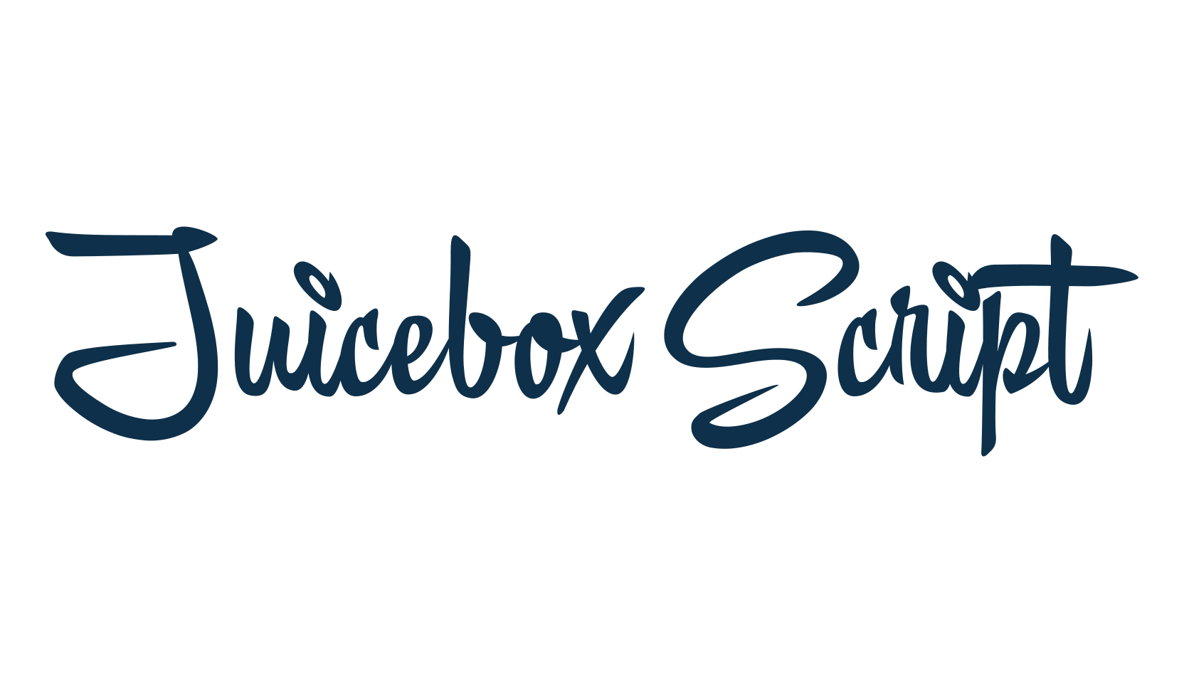 Juicebox Script, various font preview