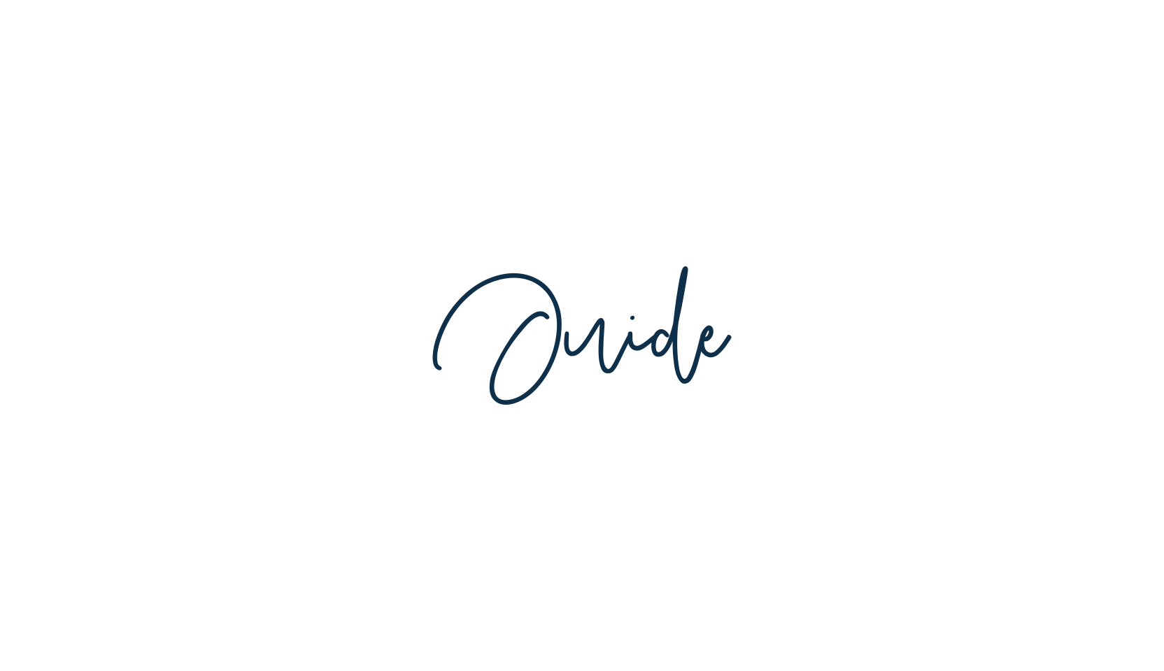 Juide, handwriting font preview