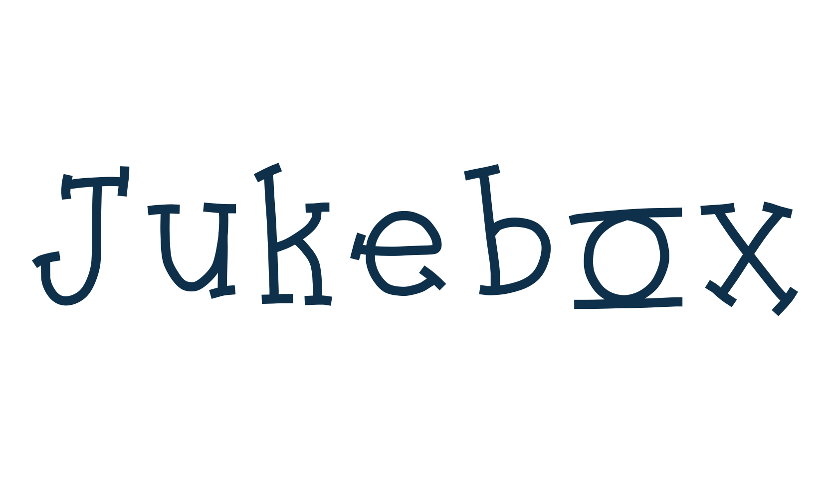 Jukebox (jukebox2), fancy various decorative script calligraphy font preview