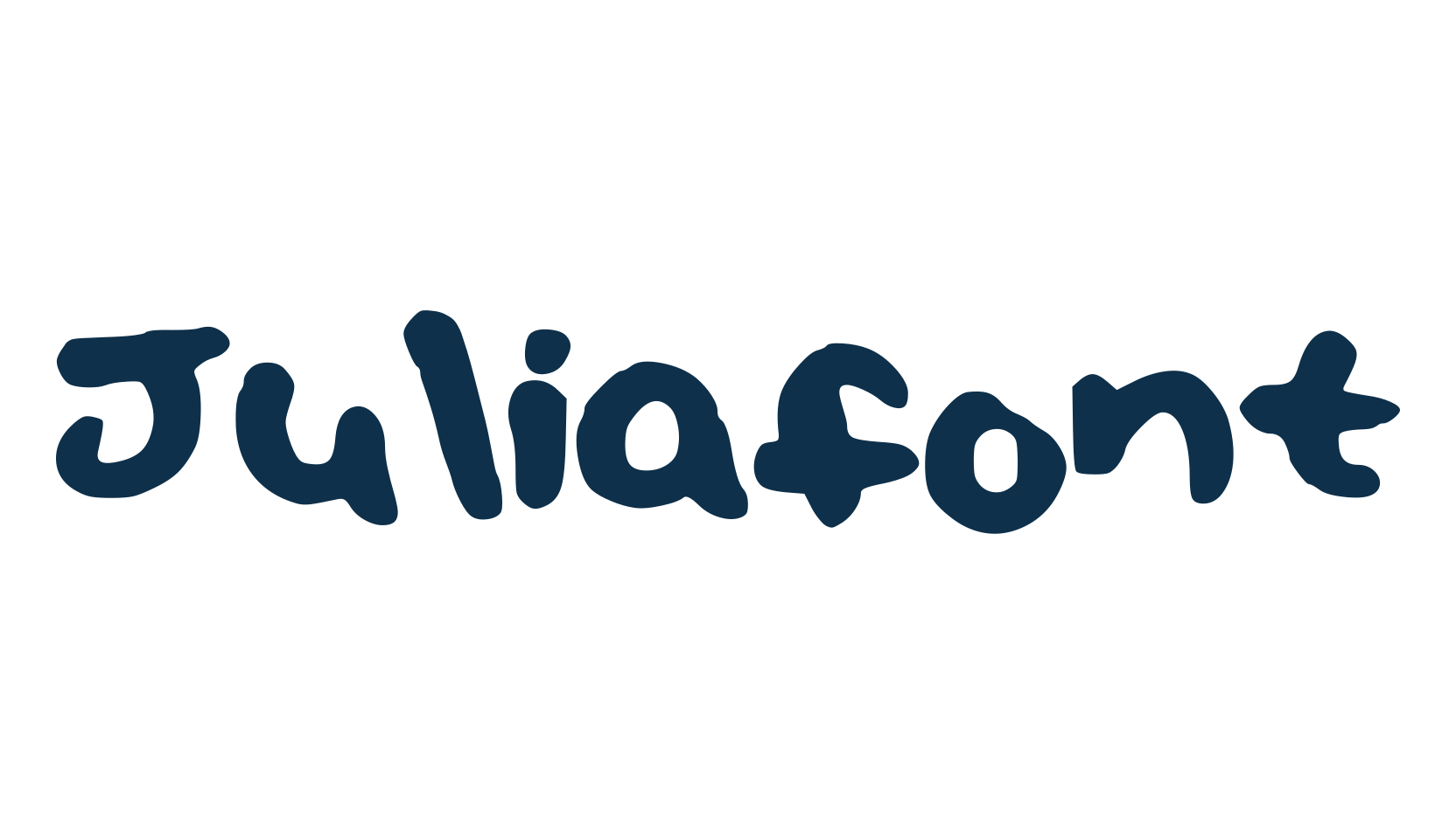 Juliafont, script handwritten fancy decorative calligraphy font preview