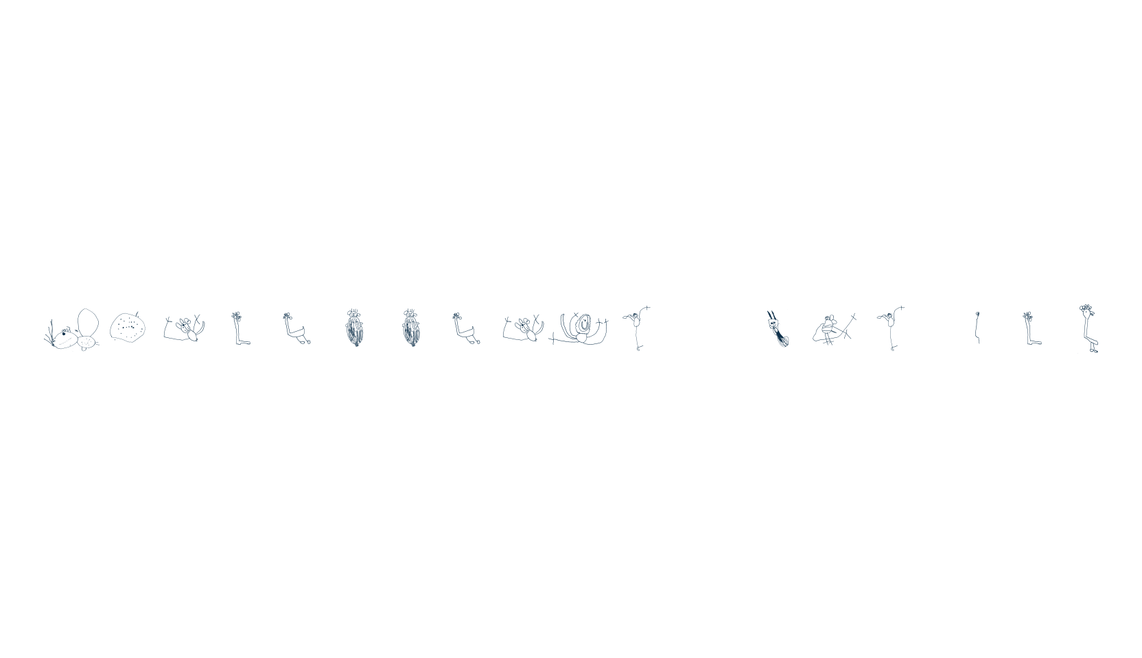 Julidoodles 3yrs big, fancy decorative font preview