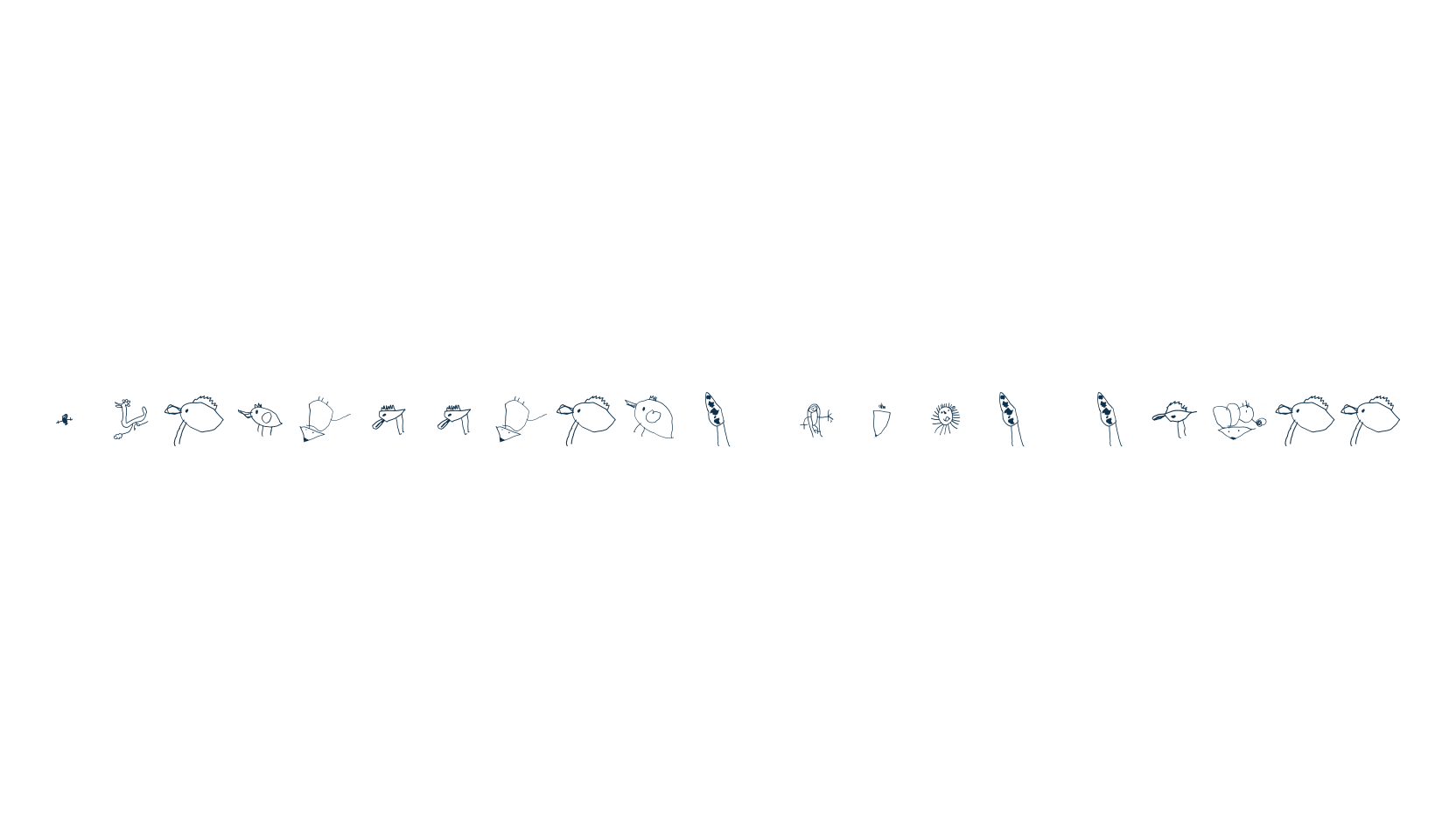 Julidoodles 3yrs small, display market font preview