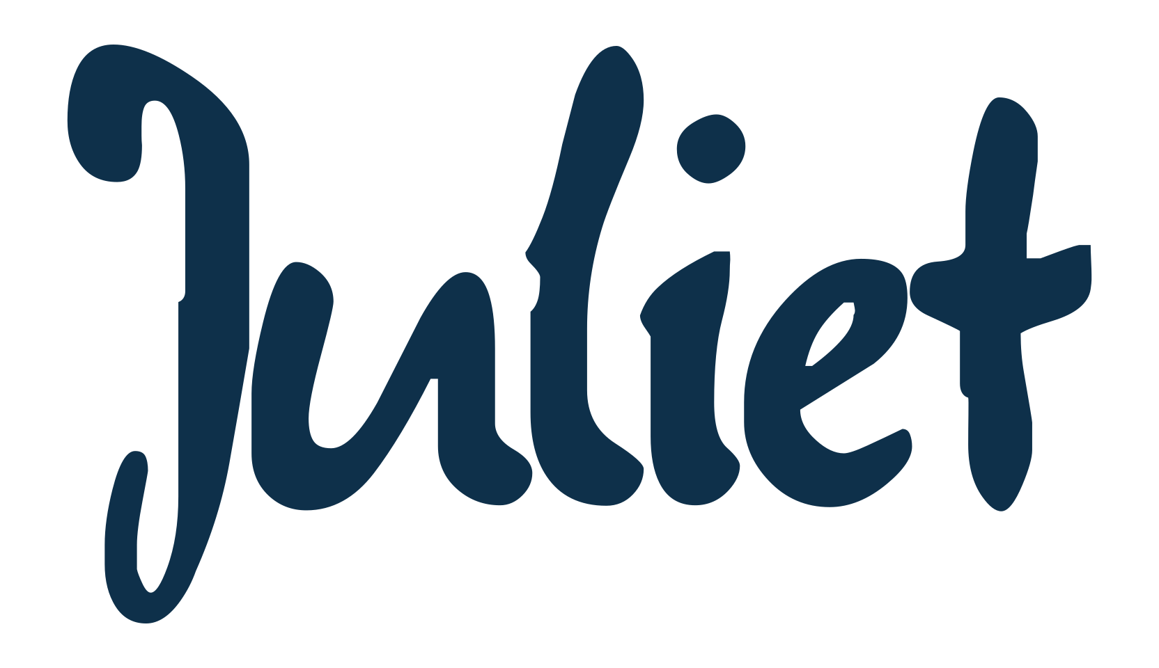 Juliet, handwriting font preview