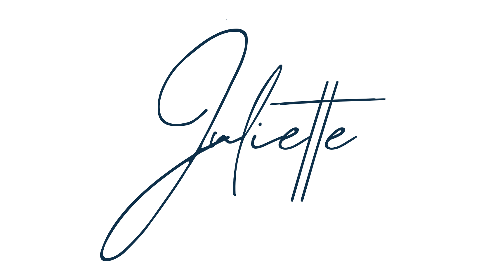 Juliette (juliette-2), handwriting font preview