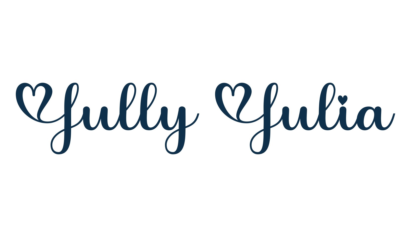 Jully Julia, display market font preview