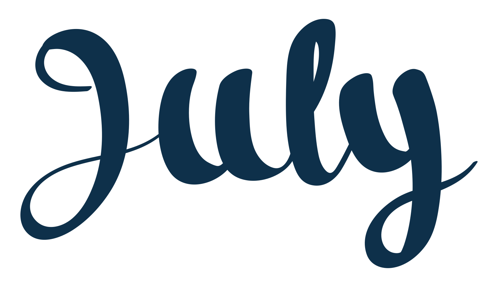 July, display market font preview