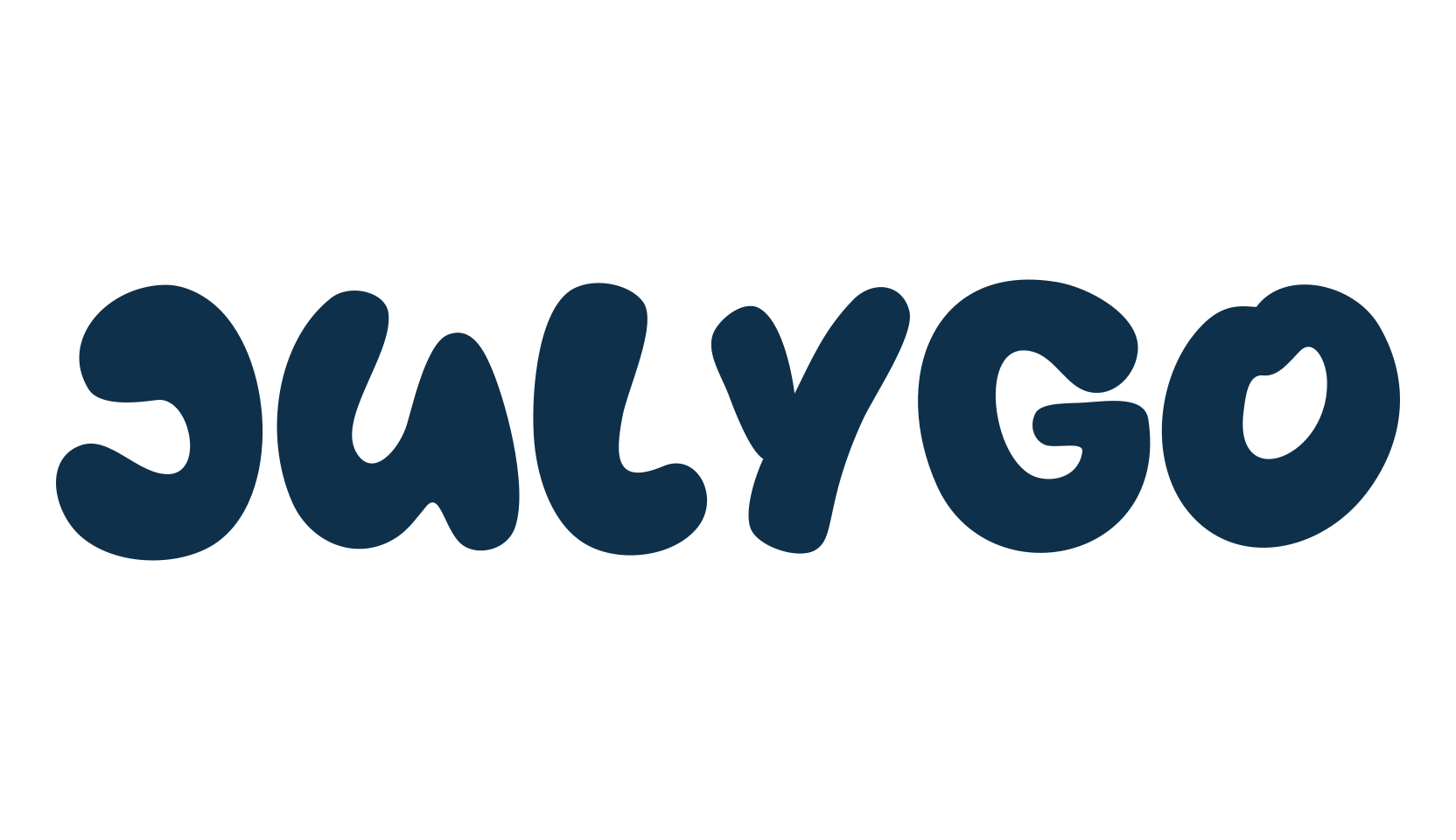 Julygo, cartoon font preview