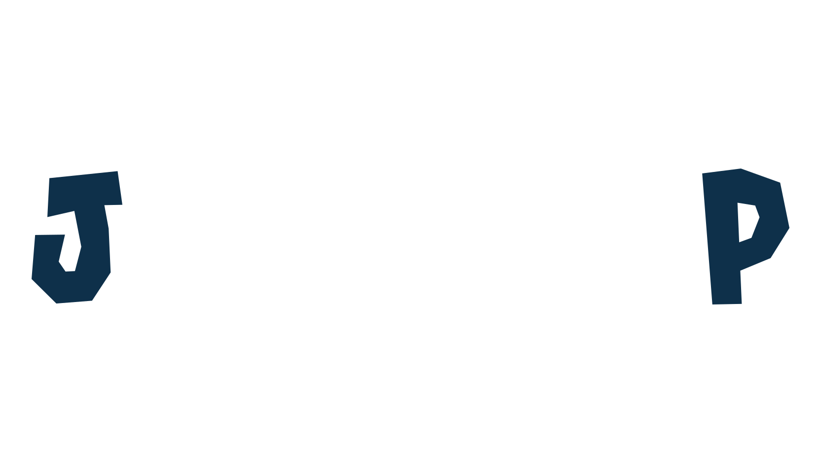Jump and Play, cartoon font preview