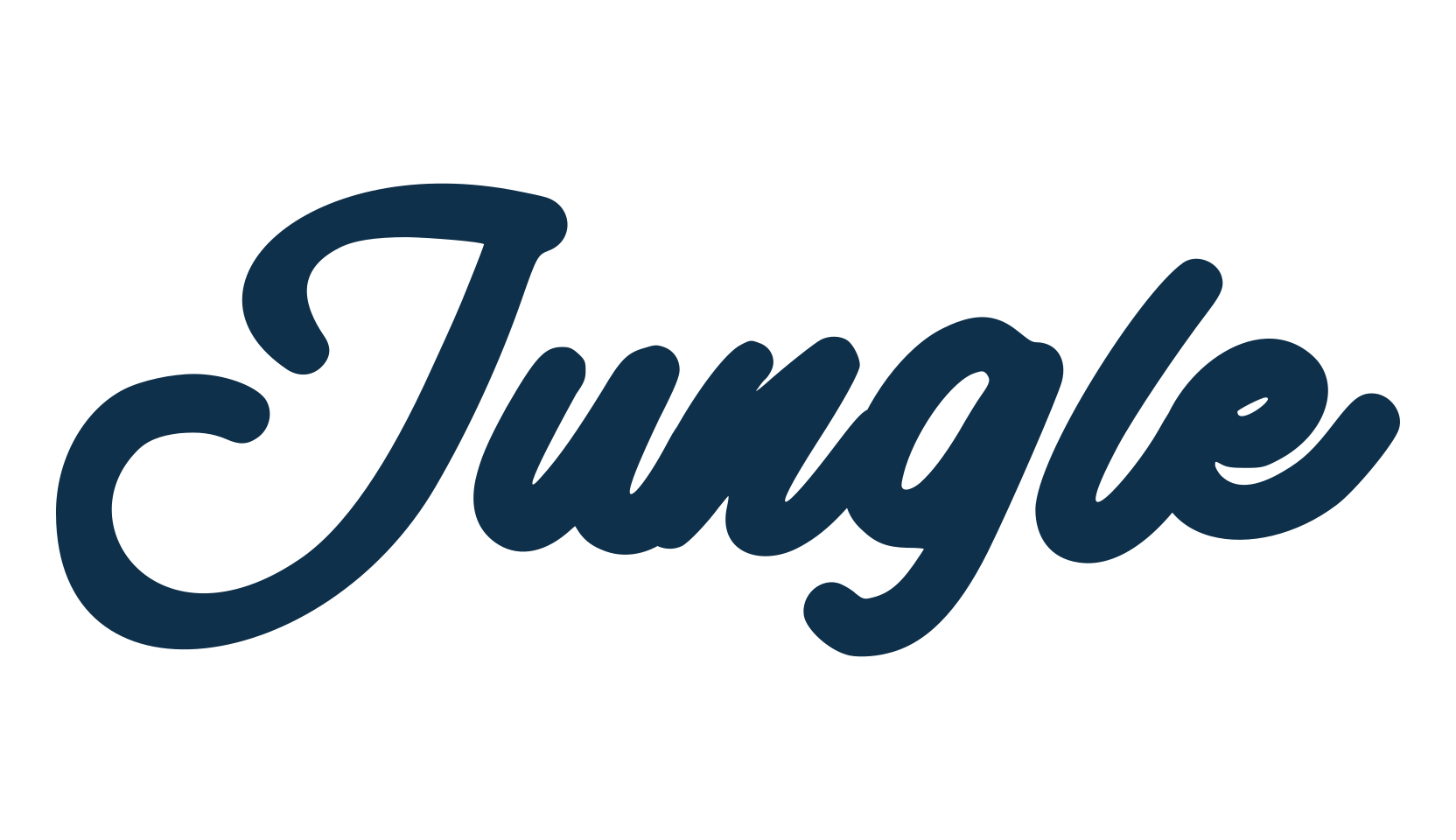 Jungle (jungle-3), fancy decorative font preview