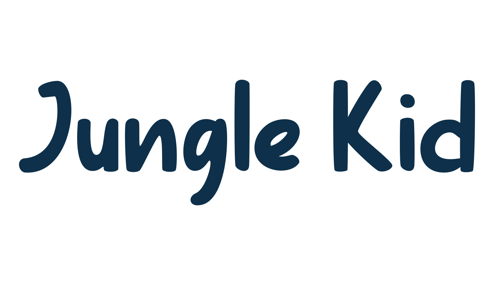 Jungle Kid, fancy cartoon decorative font preview