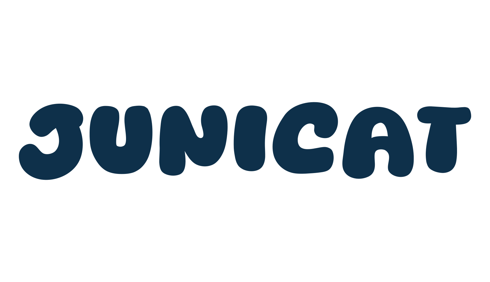 Junicat, fancy cartoon decorative font preview