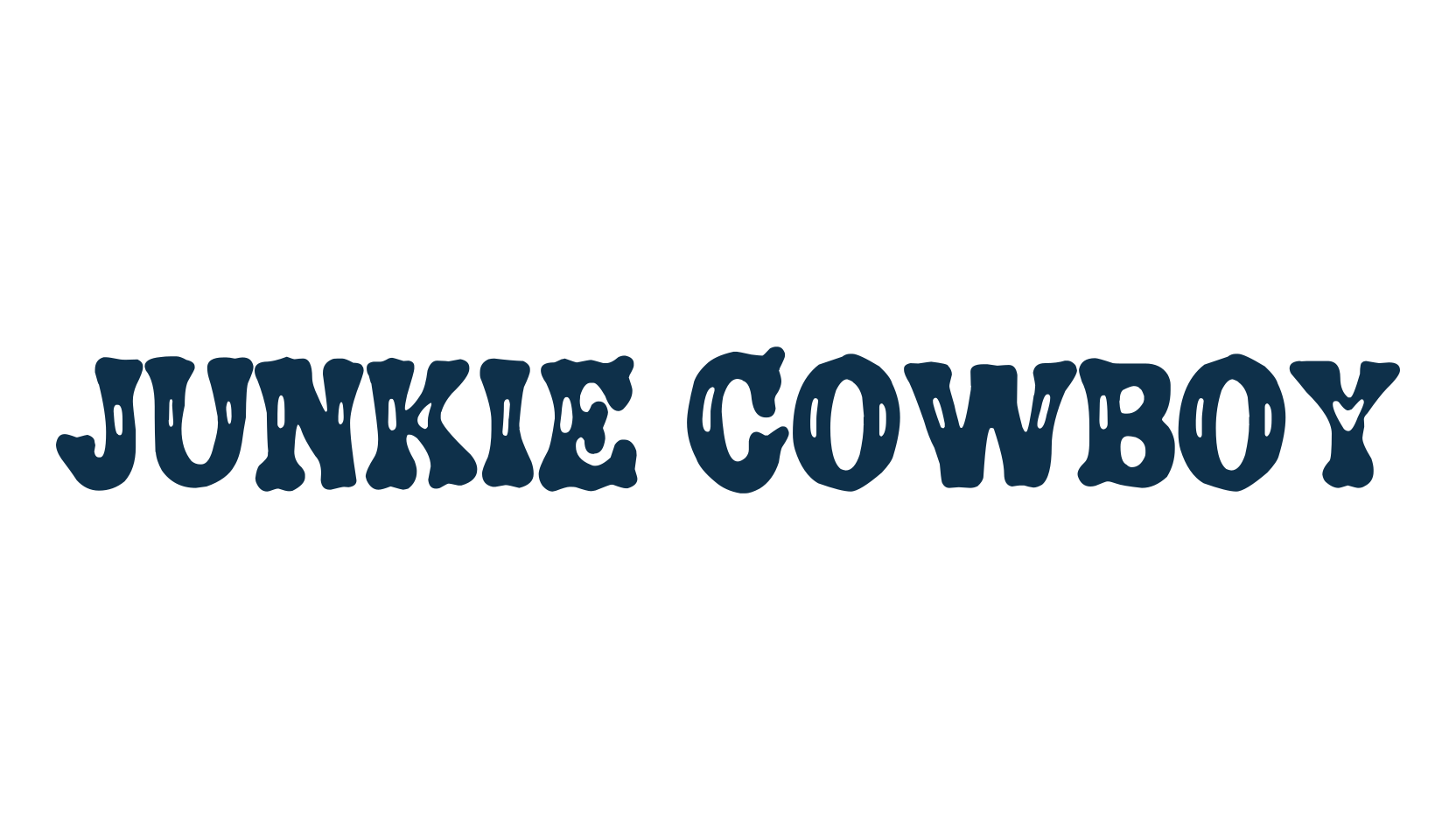 Junkie Cowboy, western font preview