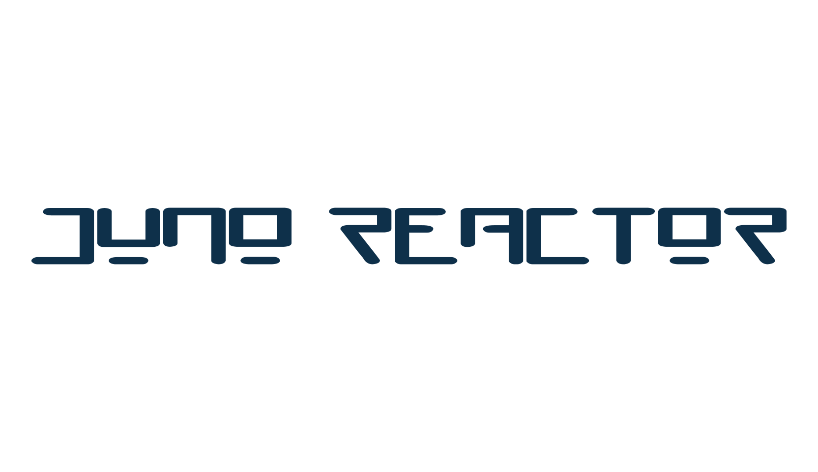 Juno Reactor, fancy various techno sci-fi font preview