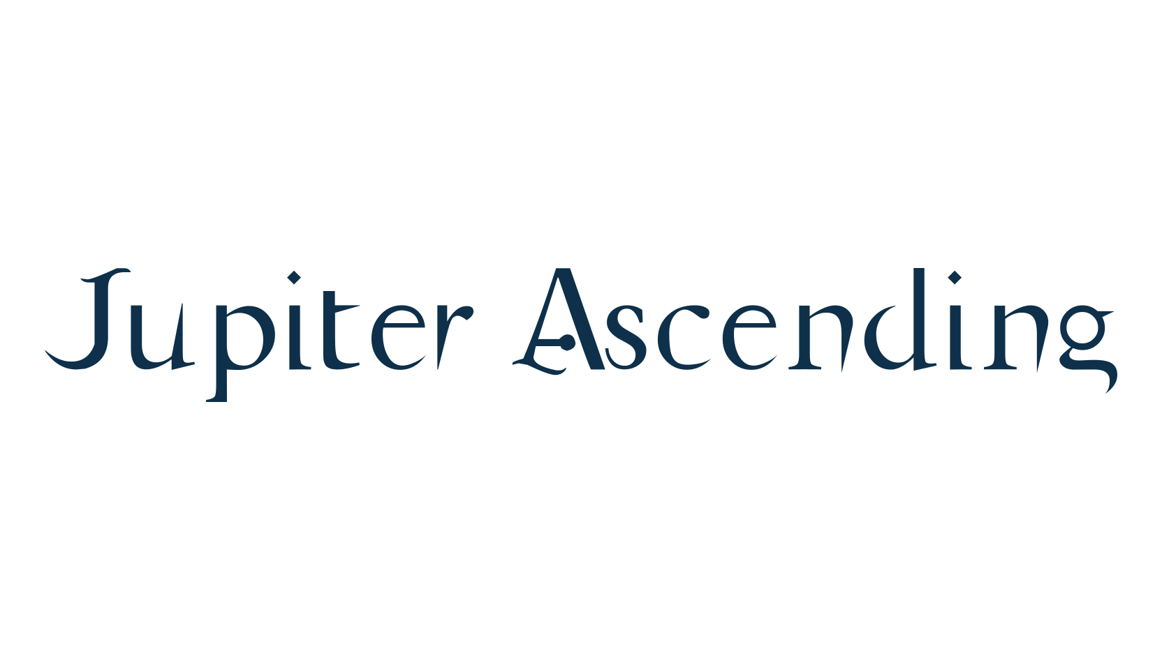 Jupiter Ascending, fancy various decorative font preview