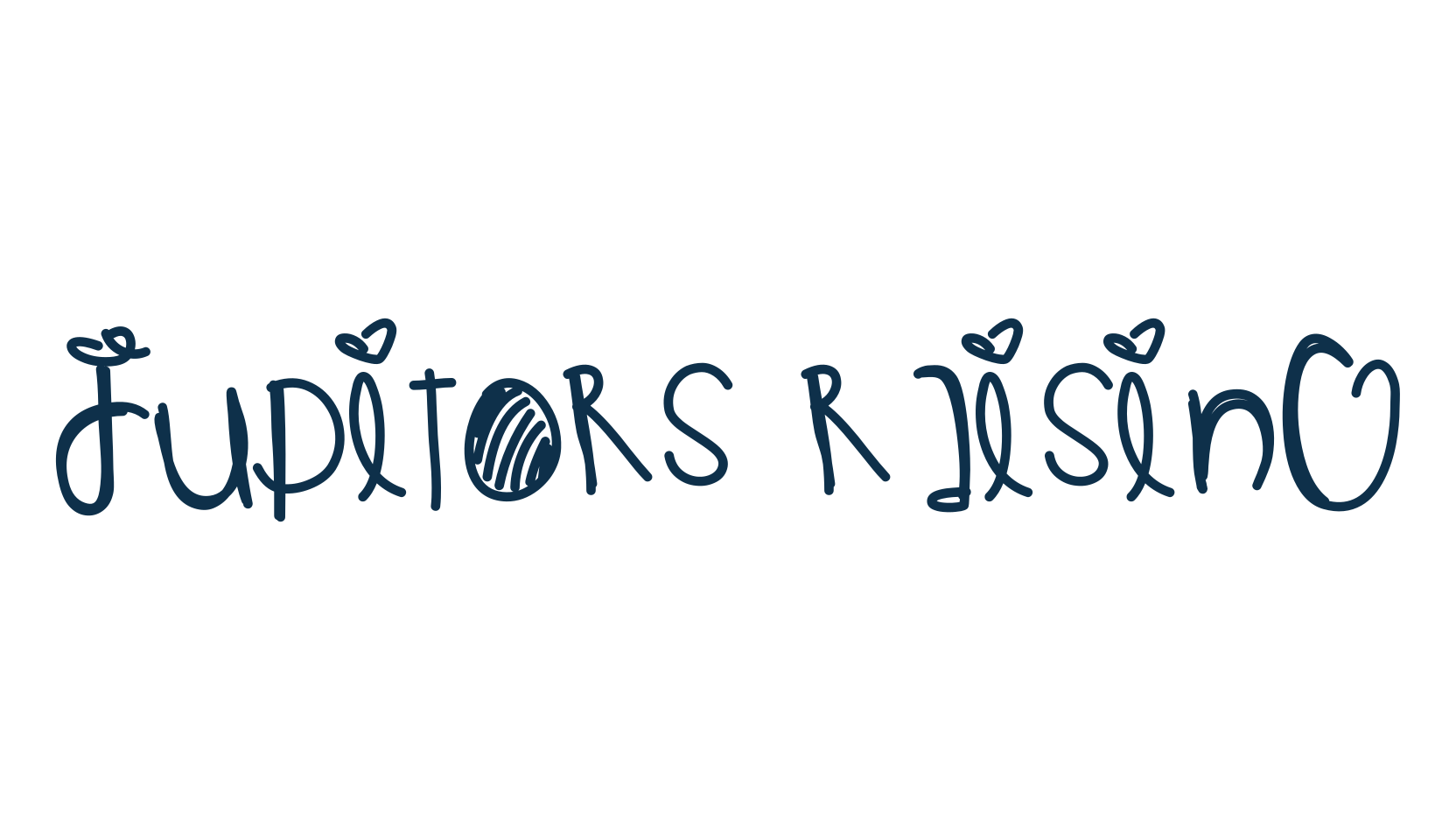 Jupitors Raising, fancy decorative font preview