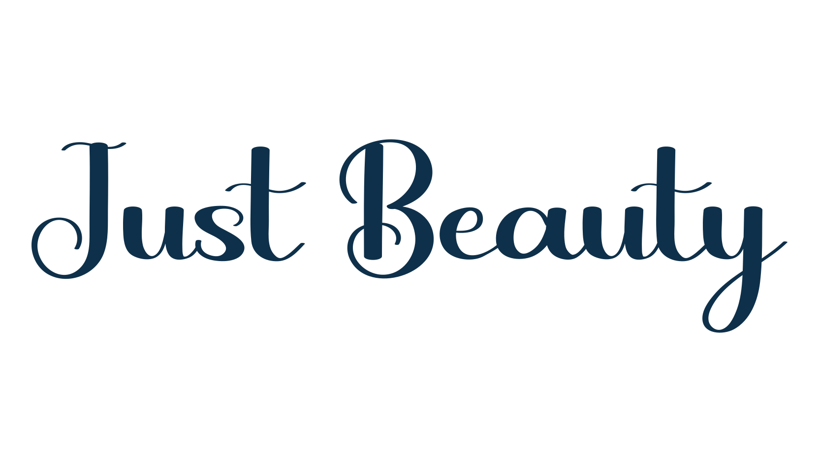 Just Beauty, fancy decorative font preview