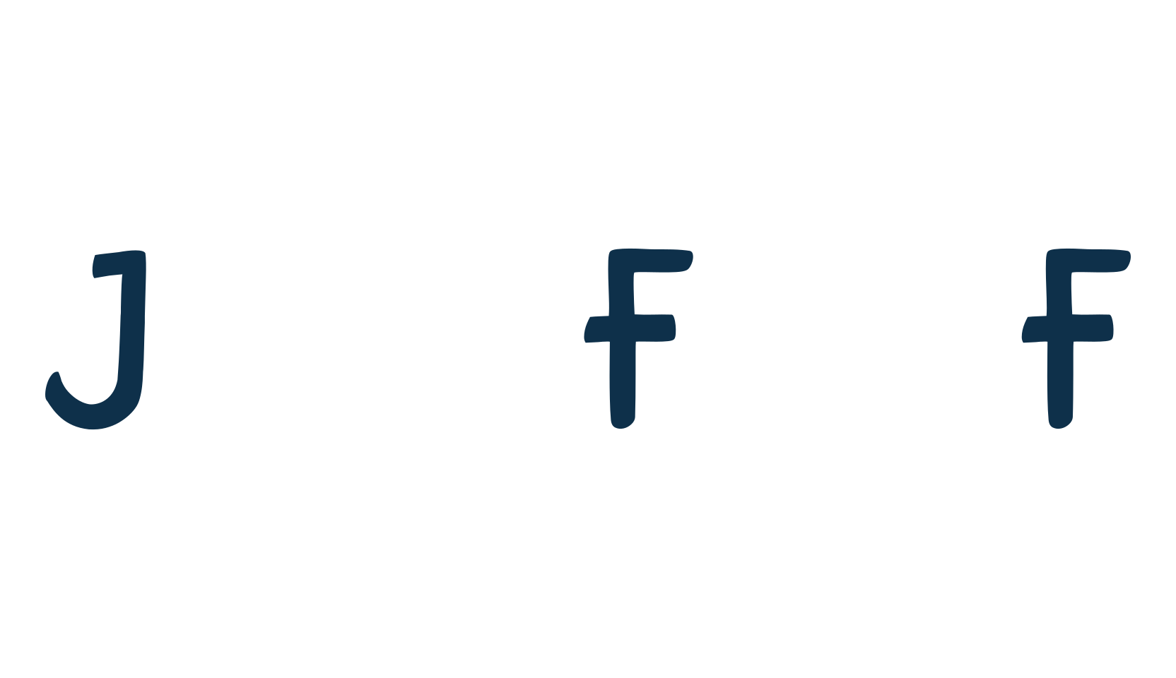 Just For Fun, fancy cartoon decorative font preview
