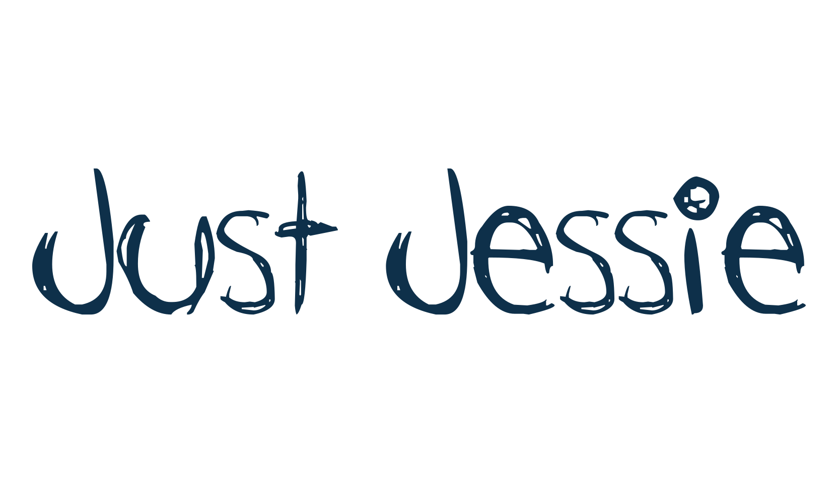 Just Jessie, script trash fancy decorative calligraphy font preview