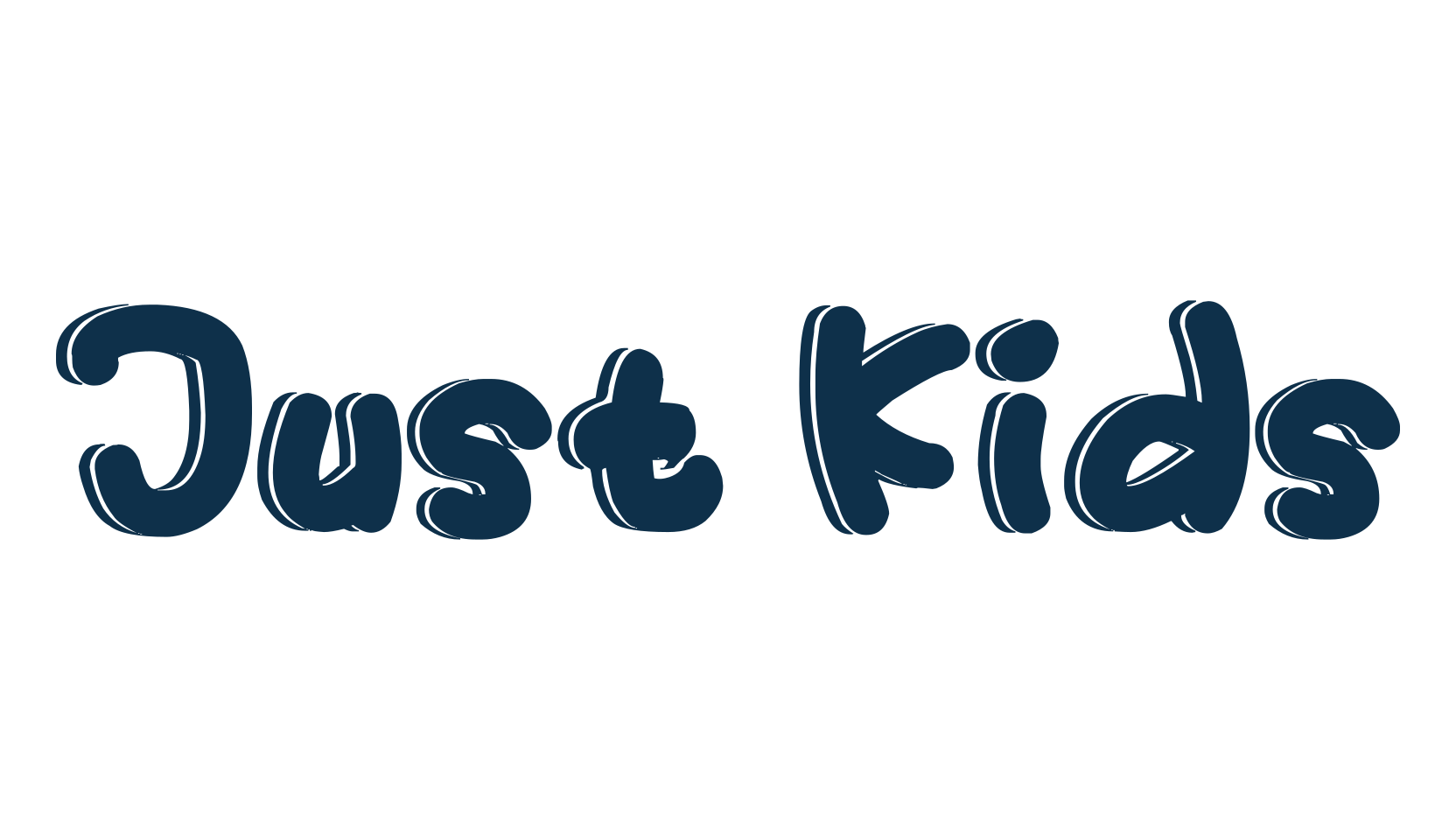 Just Kids, fancy cartoon decorative font preview