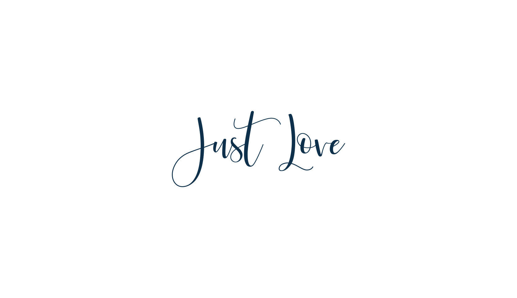 Just Love (just-love-2), calligraphy font preview