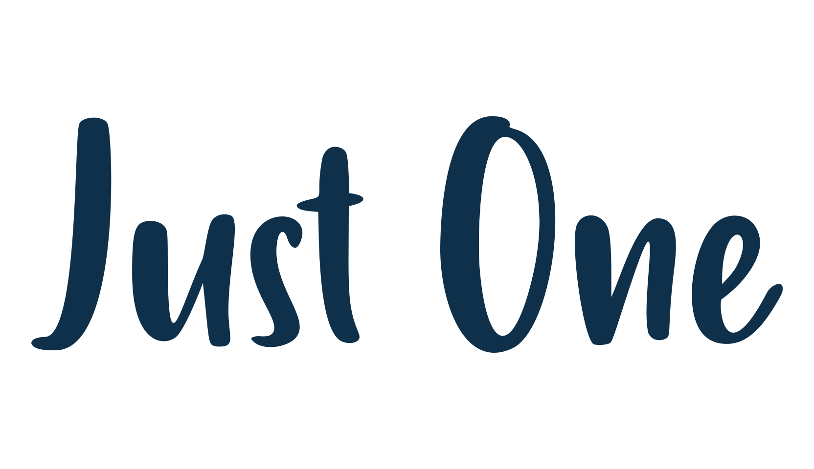 Just One, fancy decorative font preview