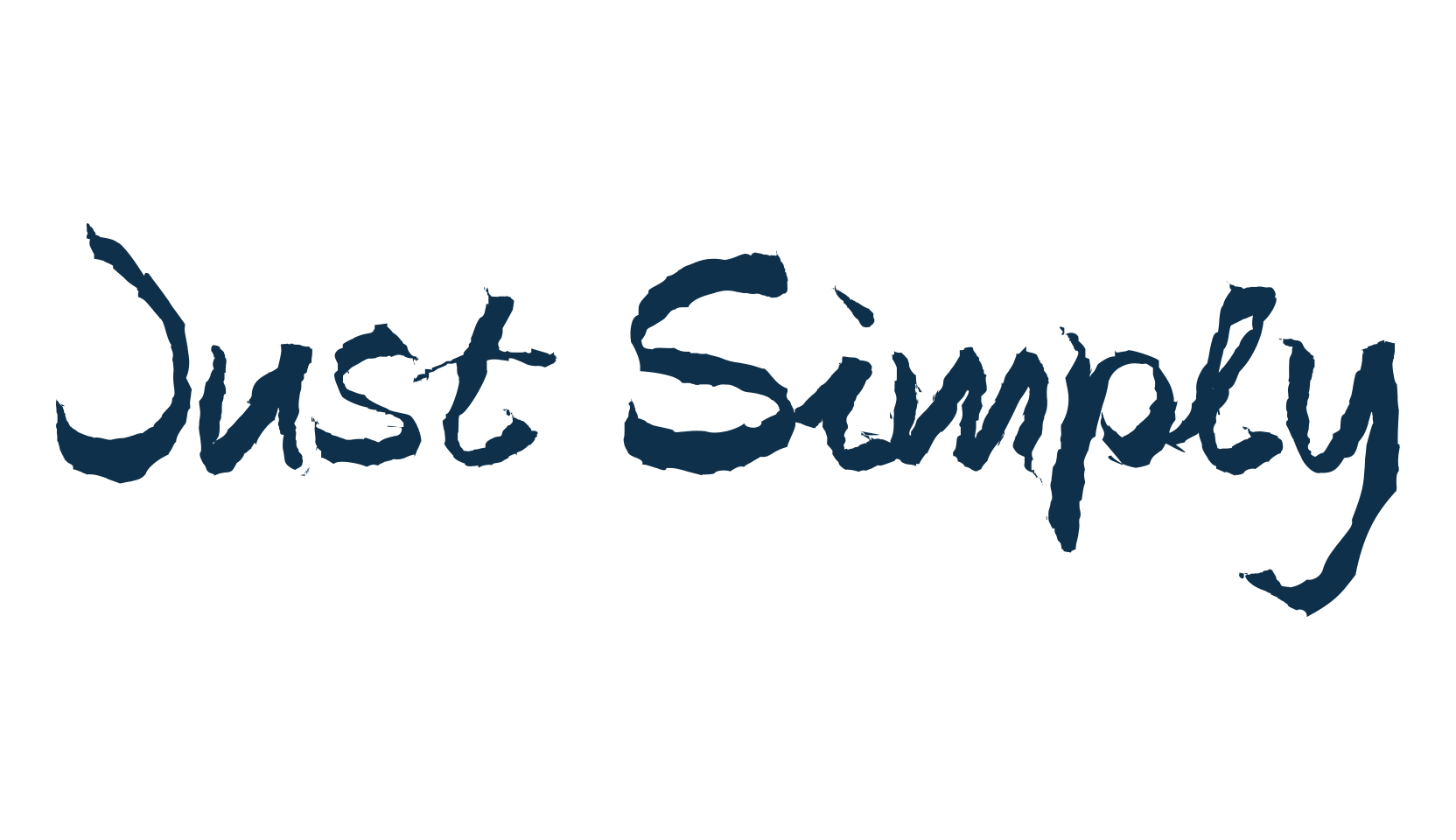 Just Simply, trash font preview
