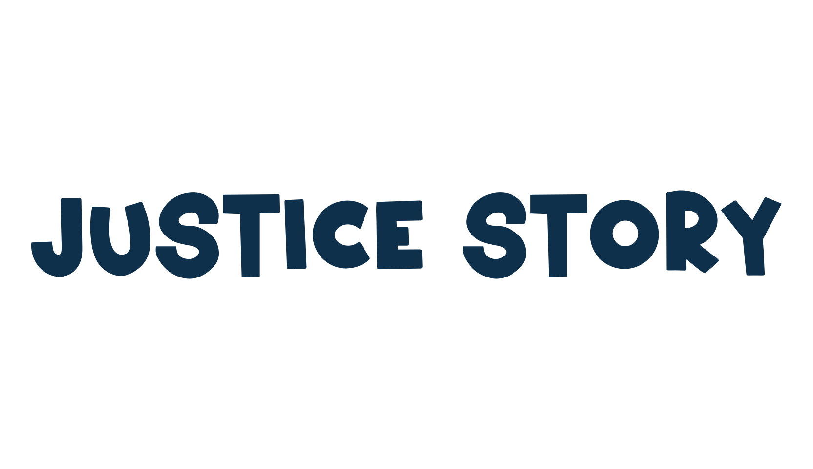 Justice Story, fancy cartoon decorative font preview