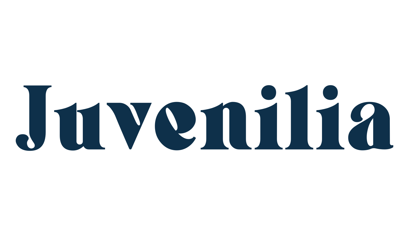 Juvenilia, basic serif font preview