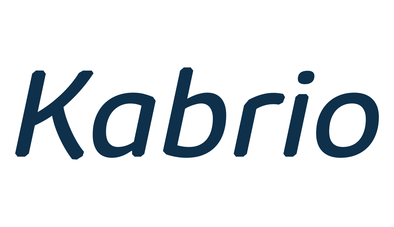 Kabrio, sans serif font preview