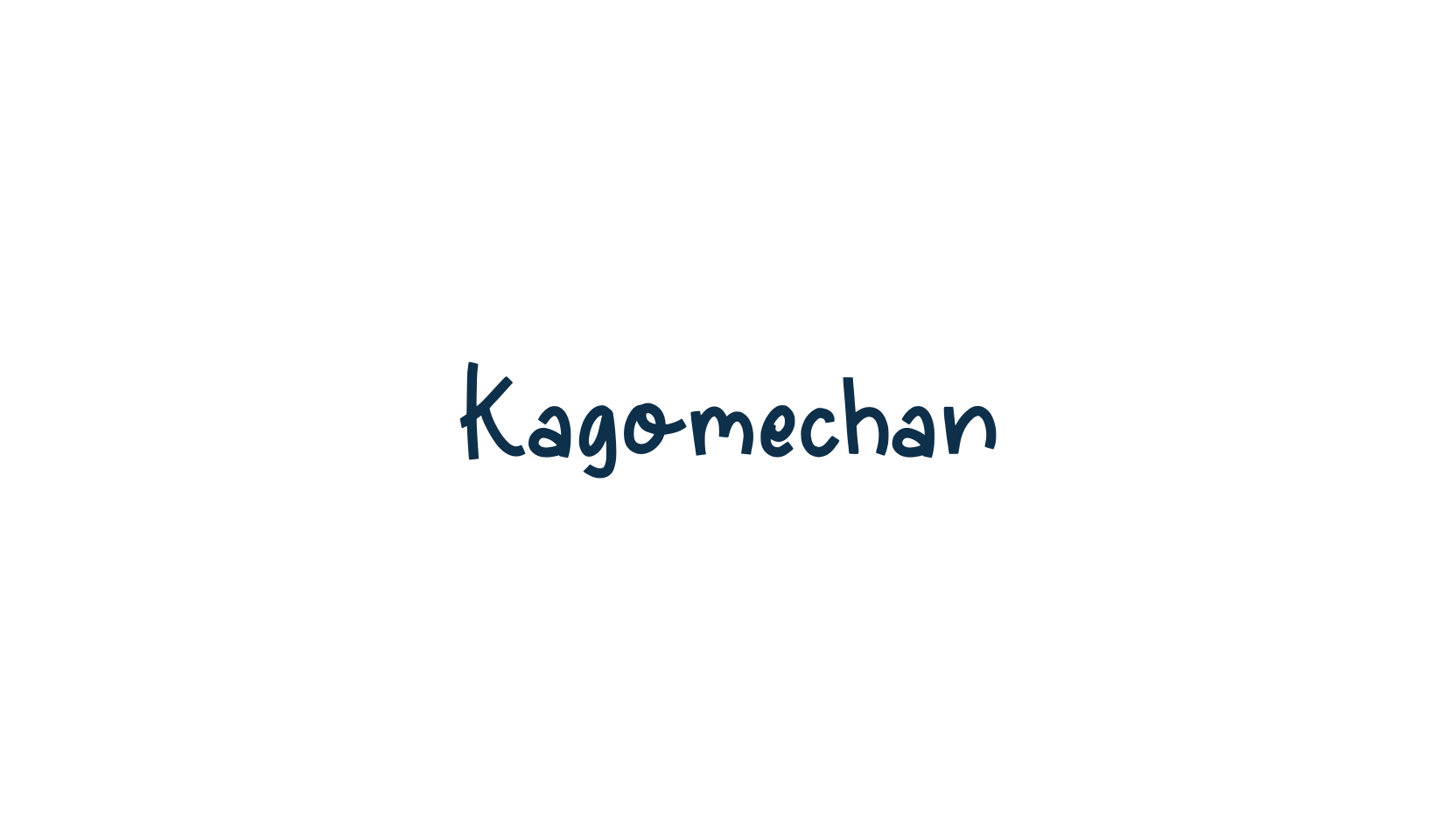Kagomechan, display market font preview