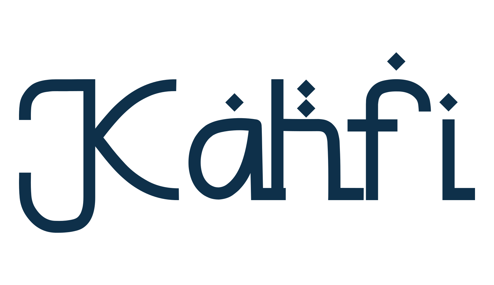 Kahfi, foreign look arabic font preview