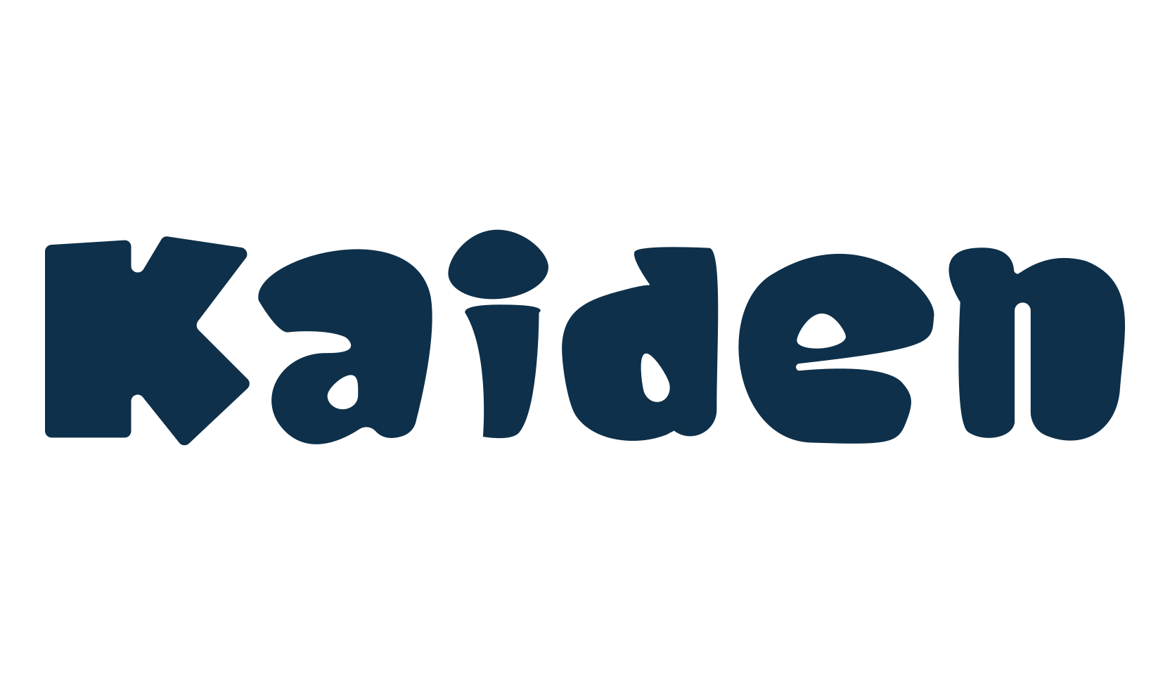 Kaiden, fancy cartoon decorative font preview
