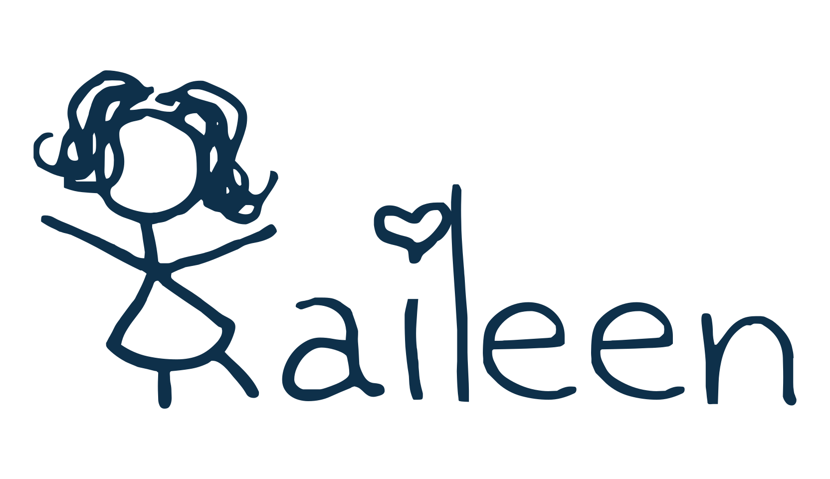 Kaileen, script handwritten fancy decorative calligraphy font preview