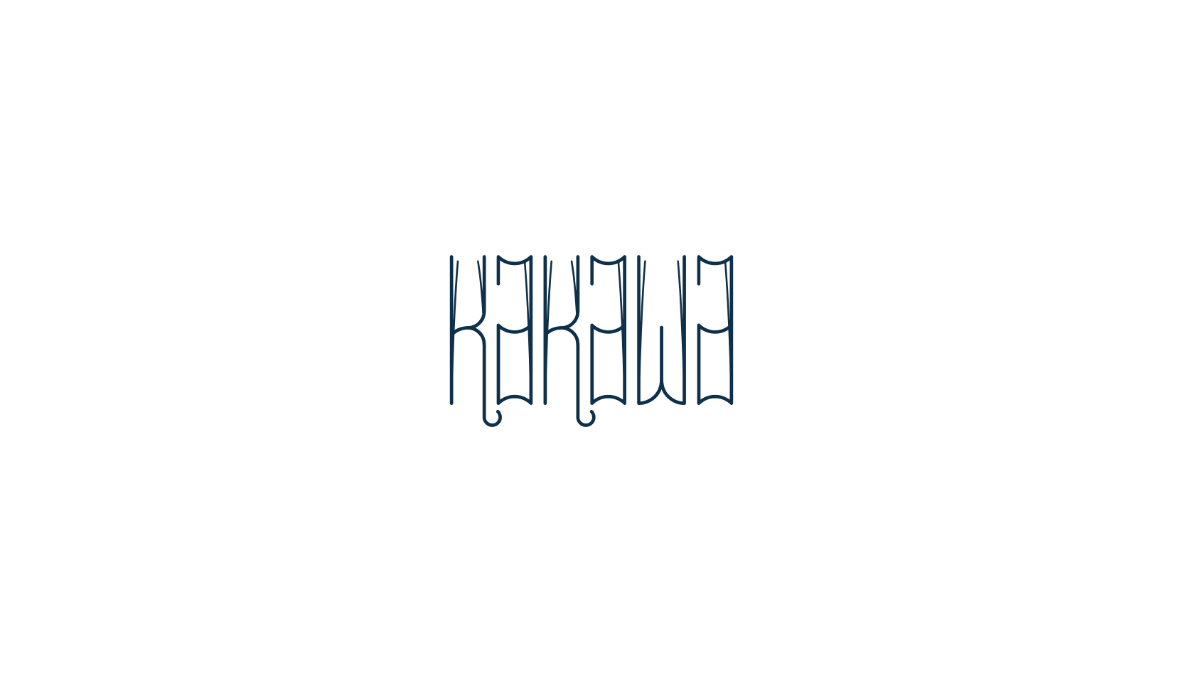 Kakawa, fancy various decorative font preview