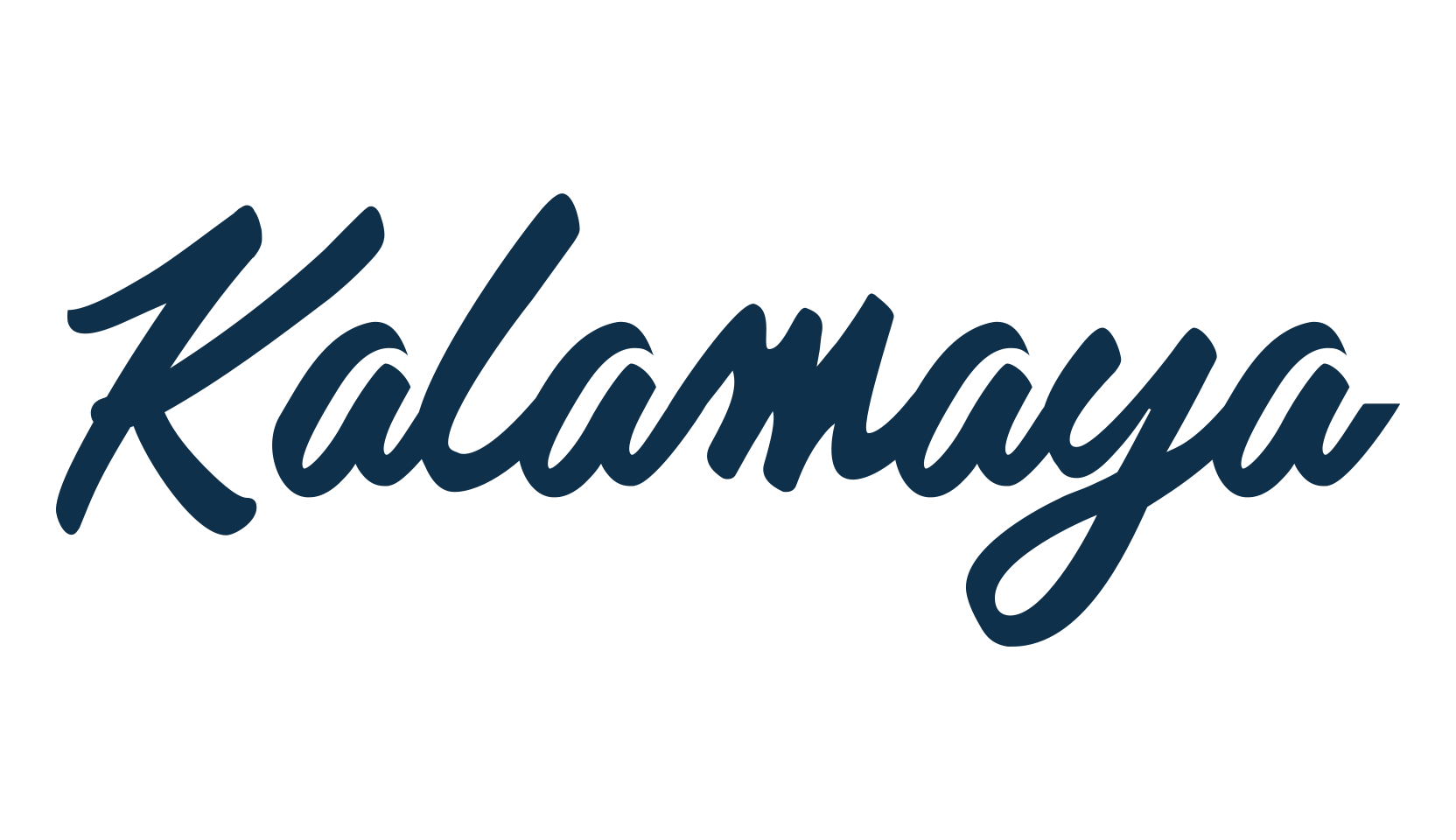 Kalamaya (kalamaya), script calligraphy fancy decorative font preview