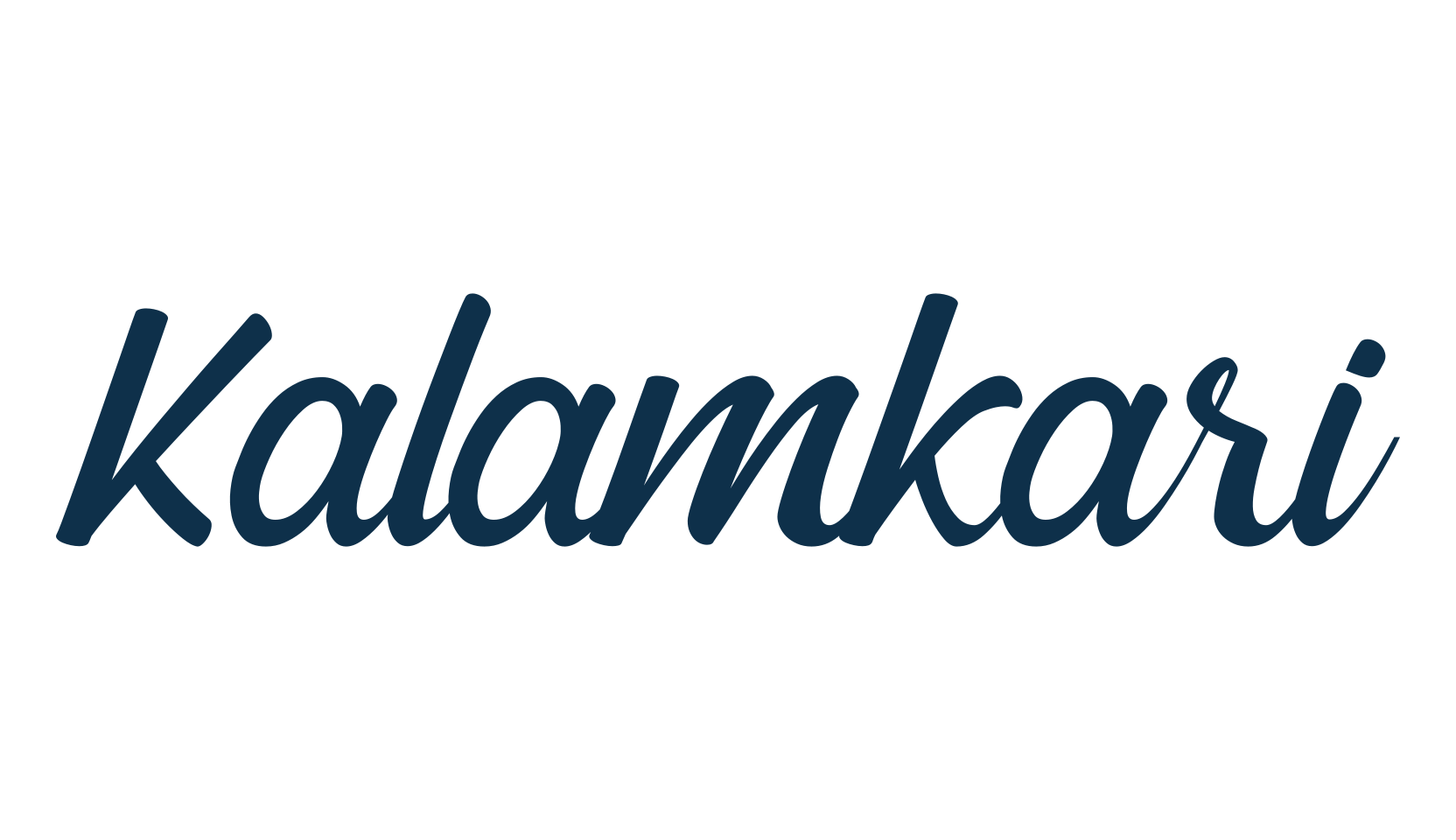 Kalamkari, various font preview