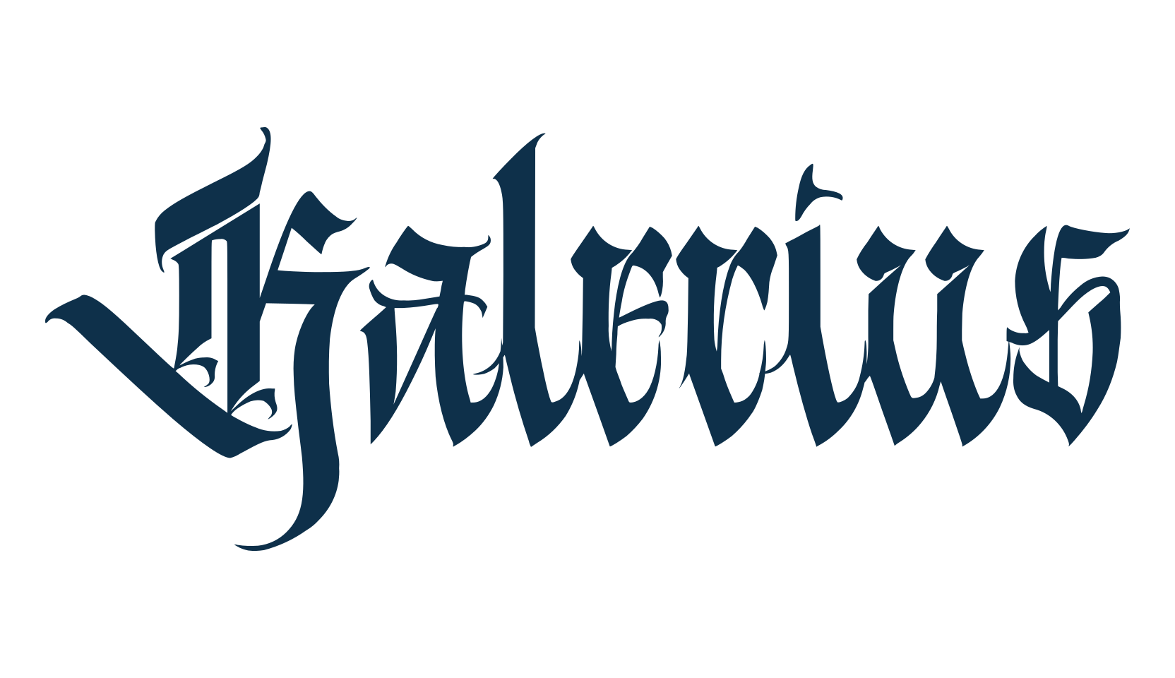 Kalecius, gothic medieval font preview