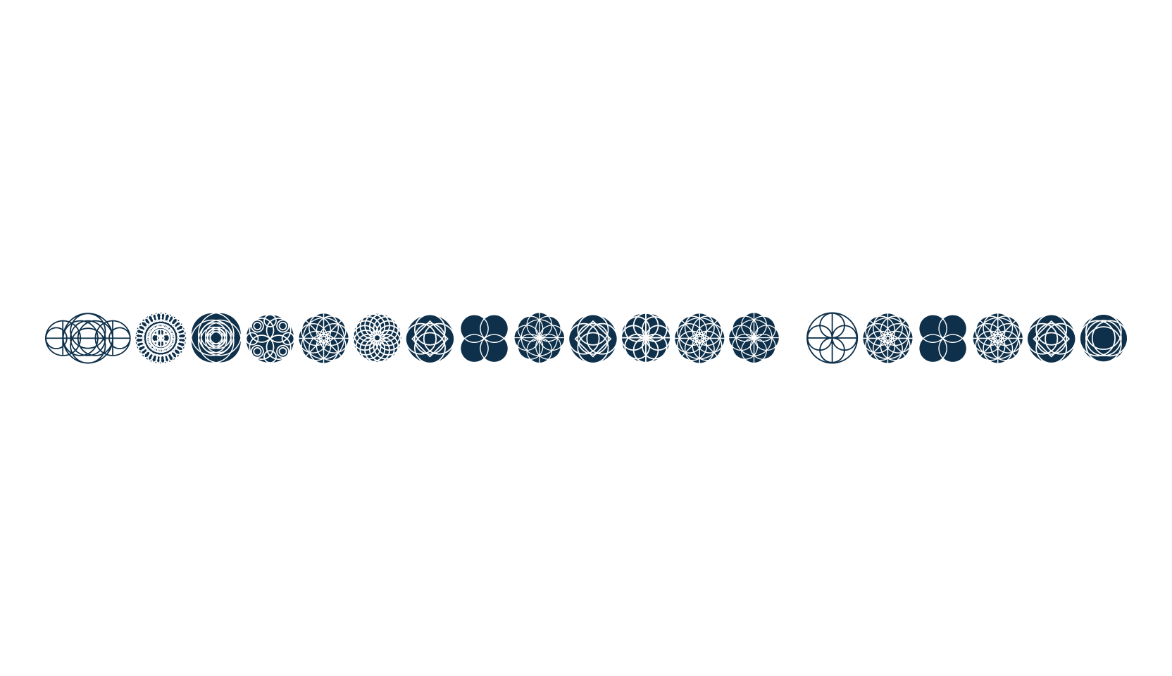 Kaleidoscopic Vision, display market font preview